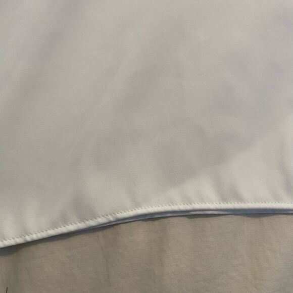 Chicos Tunic 3 XL White Flowy Flutter Sleeve Minimalist Feminine - Picture 12 of 15